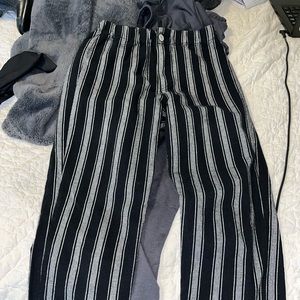 Striped Brandy Melville pants. XS